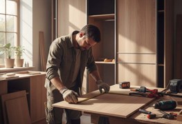 نمایش توضیحات ساخت کمد و کمد دیواری